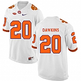 Clemson Tigers 20 Brian Dawkins White College Football Jersey DingZhi,baseball caps,new era cap wholesale,wholesale hats