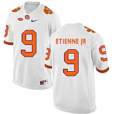 Clemson Tigers 9 Travis Etienne Jr White College Football Jersey DingZhi,baseball caps,new era cap wholesale,wholesale hats