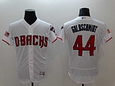 Diamondbacks 44 Paul Goldschmidt White Flexbase Baseball Jerseys,baseball caps,new era cap wholesale,wholesale hats