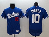 Dodgers 10 Justin Turner Blue Flexbase Baseball Jerseys,baseball caps,new era cap wholesale,wholesale hats