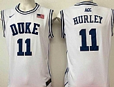 Duke Blue Devils 11 Bobby Hurley White College Basketball Jersey,baseball caps,new era cap wholesale,wholesale hats