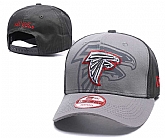Falcons Fresh Logo Gray Peaked Adjustable Hat GS,baseball caps,new era cap wholesale,wholesale hats
