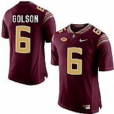 Florida State Seminoles 6 Everett Golson Marroon College Football Jersey DingZhi,baseball caps,new era cap wholesale,wholesale hats