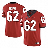 Georgia Bulldogs 62 Charlie Trippi Red College Football Jersey DingZhi,baseball caps,new era cap wholesale,wholesale hats