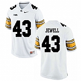 Iowa Hawkeyes 43 Josey Jewell White College Football Jersey DingZhi,baseball caps,new era cap wholesale,wholesale hats