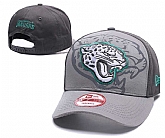 Jaguars Team Logo Gray Peaked Adjustable Hat GS,baseball caps,new era cap wholesale,wholesale hats