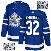 Maple Leafs 32 Kris Versteeg Blue Glittery Edition Adidas Jersey,baseball caps,new era cap wholesale,wholesale hats