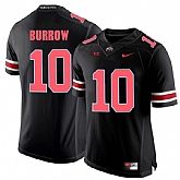 Ohio State Buckeyes 10 Joe Burrow Blackout College Football Jersey DingZhi,baseball caps,new era cap wholesale,wholesale hats