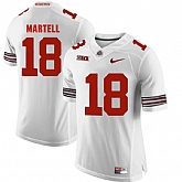 Ohio State Buckeyes 18 Tate Martell White College Football Jersey DingZhi,baseball caps,new era cap wholesale,wholesale hats