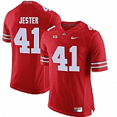 Ohio State Buckeyes 41 Hayden Jester Red College Football Jersey DingZhi,baseball caps,new era cap wholesale,wholesale hats