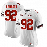 Ohio State Buckeyes 92 Haskell Garrett White College Football Jersey DingZhi,baseball caps,new era cap wholesale,wholesale hats