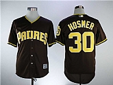 Padres 30 Eric Hosmer Brown Alternate Cool Base Baseball Jerseys,baseball caps,new era cap wholesale,wholesale hats