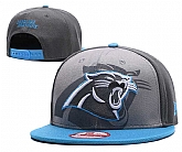 Panthers Team Logo Gray Snapback Adjustable Hat GS,baseball caps,new era cap wholesale,wholesale hats