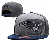 Patriots Team Logo Gray Snapback Adjustable Hat GS,baseball caps,new era cap wholesale,wholesale hats