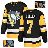 Penguins 7 Matt Cullen Black Glittery Edition Adidas Jersey,baseball caps,new era cap wholesale,wholesale hats
