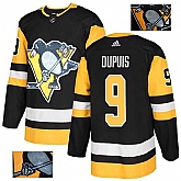 Penguins 9 Pascal Dupuis Black Glittery Edition Adidas Jersey,baseball caps,new era cap wholesale,wholesale hats