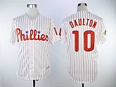 Phillies 10 Darren Daulton White 1993 Cooperstown Collection Baseball Jerseys,baseball caps,new era cap wholesale,wholesale hats