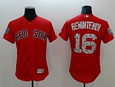 Red Sox 16 Andrew Benintendi Red 2018 Spring Training Flexbase Baseball Jerseys,baseball caps,new era cap wholesale,wholesale hats