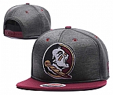 Redskins Team Logo Gray Snapback Adjustable Hat GS,baseball caps,new era cap wholesale,wholesale hats