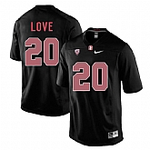 Stanford Cardinal 20 Bryce Love Blackout College Football Jersey DingZhi,baseball caps,new era cap wholesale,wholesale hats