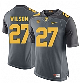 Tennessee Volunteers 27 Al Wilson Gray College Football Jersey DingZhi,baseball caps,new era cap wholesale,wholesale hats