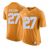 Tennessee Volunteers 27 Al Wilson Orange College Football Jersey DingZhi,baseball caps,new era cap wholesale,wholesale hats