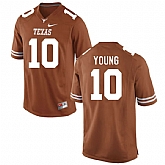 Texas Longhorns 10 Vince Young Brunt Orange College Football Jersey DingZhi,baseball caps,new era cap wholesale,wholesale hats