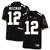 UCF Knights 12 Taj McGowan Black College Football Jersey DingZhi,baseball caps,new era cap wholesale,wholesale hats