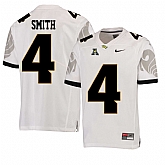 UCF Knights 4 Tre'Quan Smith White College Football Jersey DingZhi,baseball caps,new era cap wholesale,wholesale hats