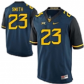 West Virginia Mountaineers 23 Geno Smith Blue College Football Jersey DingZhi,baseball caps,new era cap wholesale,wholesale hats
