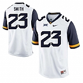 West Virginia Mountaineers 23 Geno Smith White College Football Jersey DingZhi,baseball caps,new era cap wholesale,wholesale hats