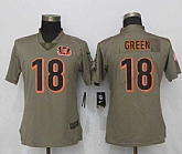 Women Nike Bengals 18 A.J. Green Olive Salute To Service Limited Jersey,baseball caps,new era cap wholesale,wholesale hats