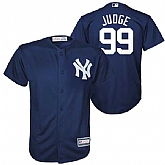 Youth Yankees #99 Aaron Judge Navy Cool Base Jersey,baseball caps,new era cap wholesale,wholesale hats