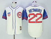 Cubs 22 Jason Heyward Cream Cooperstown Collection Baseball Jerseys,baseball caps,new era cap wholesale,wholesale hats