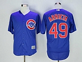 Cubs 49 Jake Arrieta Royal New Cool Base Baseball Jerseys,baseball caps,new era cap wholesale,wholesale hats