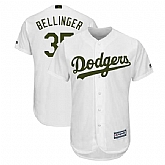 Dodgers 35 Cody Bellinger White 2018 Memorial Day Cool Base Jersey,baseball caps,new era cap wholesale,wholesale hats
