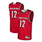 Louisville Cardinals 12 Mangok Mathiang Red College Basketball Jersey Dzhi,baseball caps,new era cap wholesale,wholesale hats