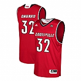 Louisville Cardinals 32 Chinanu Onuaku Red College Basketball Jersey Dzhi,baseball caps,new era cap wholesale,wholesale hats