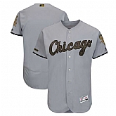 Men's Customized White Sox Any Name & Number Gray 2018 Memorial Day Flexbase Jersey,baseball caps,new era cap wholesale,wholesale hats