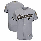 White Sox Blank Gray 2018 Memorial Day Flexbase Jersey,baseball caps,new era cap wholesale,wholesale hats