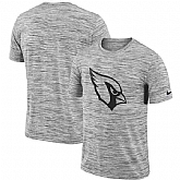Arizona Cardinals Nike Heathered Black Sideline Legend Velocity Travel Performance T-Shirt,baseball caps,new era cap wholesale,wholesale hats
