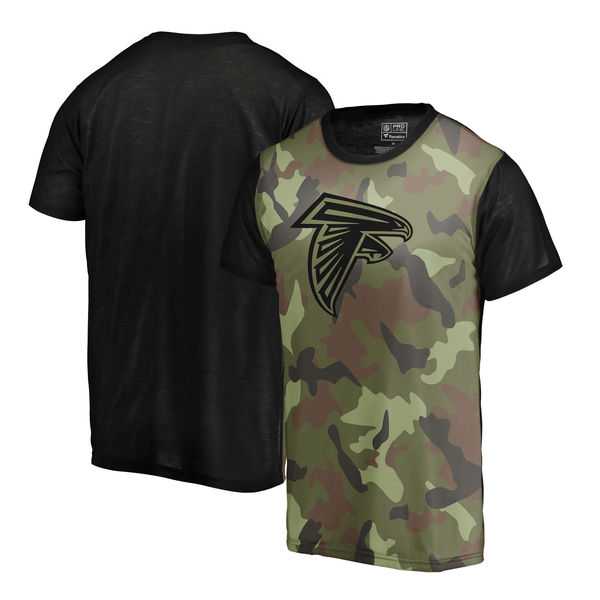 Atlanta Falcons Camo Blast Sublimated NFL Pro Line by Fanatics Branded T-Shirt