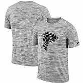 Atlanta Falcons Heathered Black Sideline Legend Velocity Travel Performance Nike T-Shirt,baseball caps,new era cap wholesale,wholesale hats