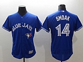 Blue Jays 14 Justin Smoak Royal Flexbase Baseball Jerseys,baseball caps,new era cap wholesale,wholesale hats