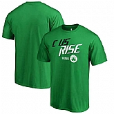 Boston Celtics Fanatics Branded 2018 NBA Playoffs Slogan T-Shirt Green,baseball caps,new era cap wholesale,wholesale hats
