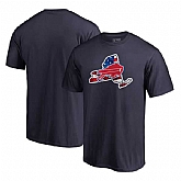 Buffalo Bills Navy NFL Pro Line by Fanatics Branded Banner State T Shirt,baseball caps,new era cap wholesale,wholesale hats