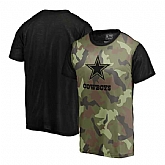 Dallas Cowboys Camo Blast Sublimated NFL Pro Line by Fanatics Branded T-Shirt,baseball caps,new era cap wholesale,wholesale hats