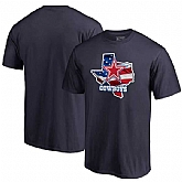 Dallas Cowboys Navy NFL Pro Line by Fanatics Branded Banner State T Shirt,baseball caps,new era cap wholesale,wholesale hats