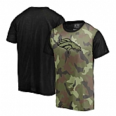 Denver Broncos Camo Blast Sublimated NFL Pro Line by Fanatics Branded T-Shirt,baseball caps,new era cap wholesale,wholesale hats