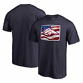 Denver Broncos Navy NFL Pro Line by Fanatics Branded Banner State T Shirt,baseball caps,new era cap wholesale,wholesale hats